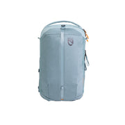 The NEMO Equipment Vantage™ 20L Endless Promise® Day Travel Backpack is a light blue, water-resistant pack with a top handle, front zipper, and logo—ideal as a durable recycled backpack for daily adventures.